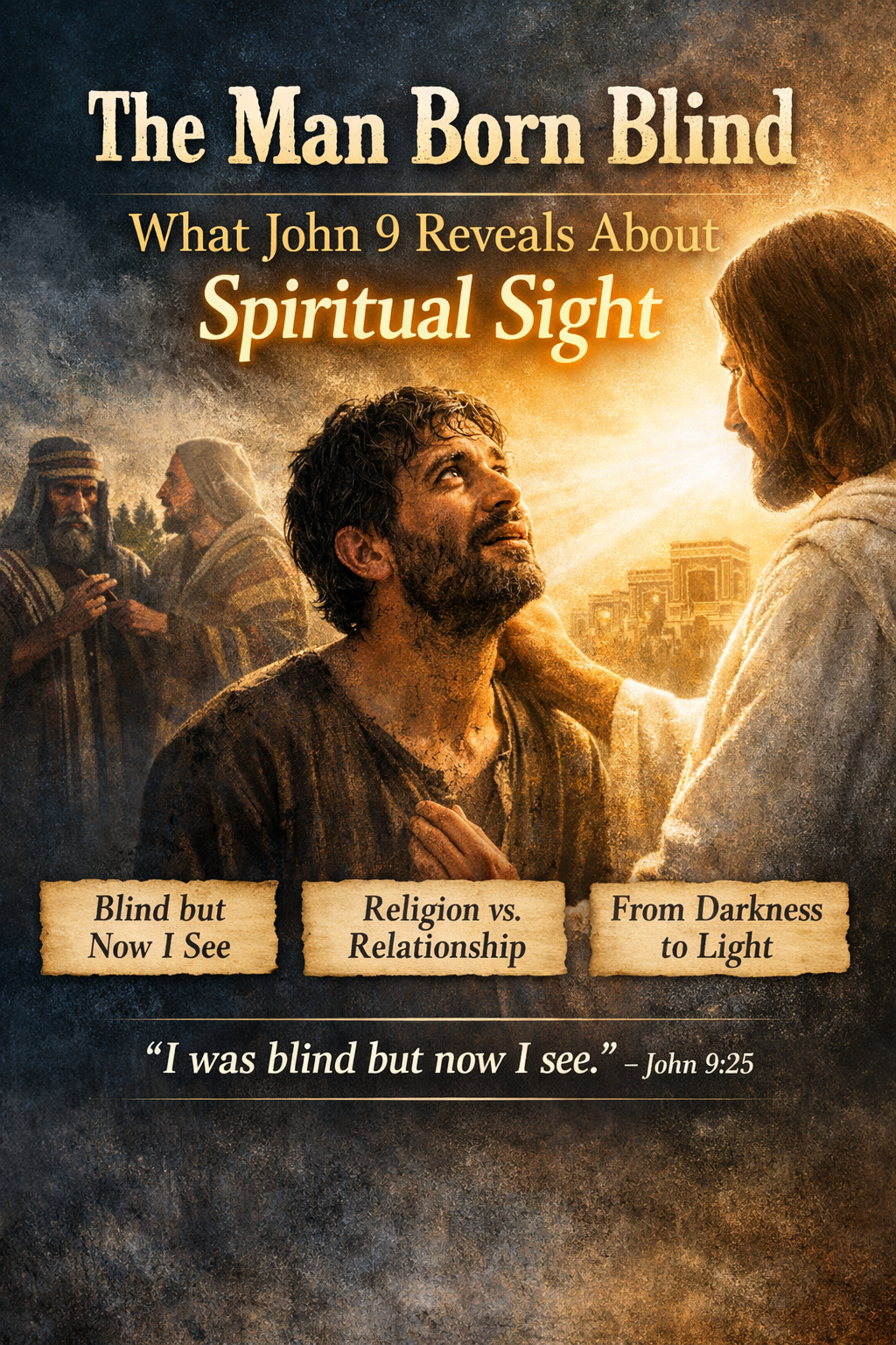 Man Born Blind Meaning: John 9 Explained (Spiritual Sight)